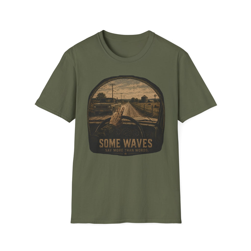 Some Waves Say More Than Words T-Shirt