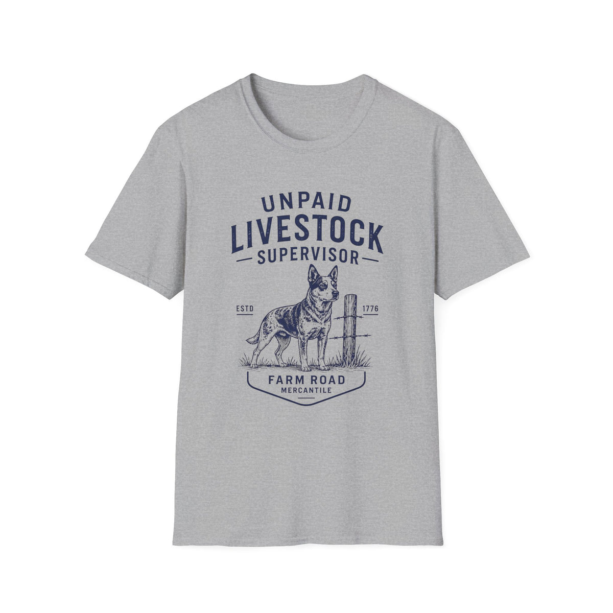 Unpaid Livestock Supervisor T-Shirt