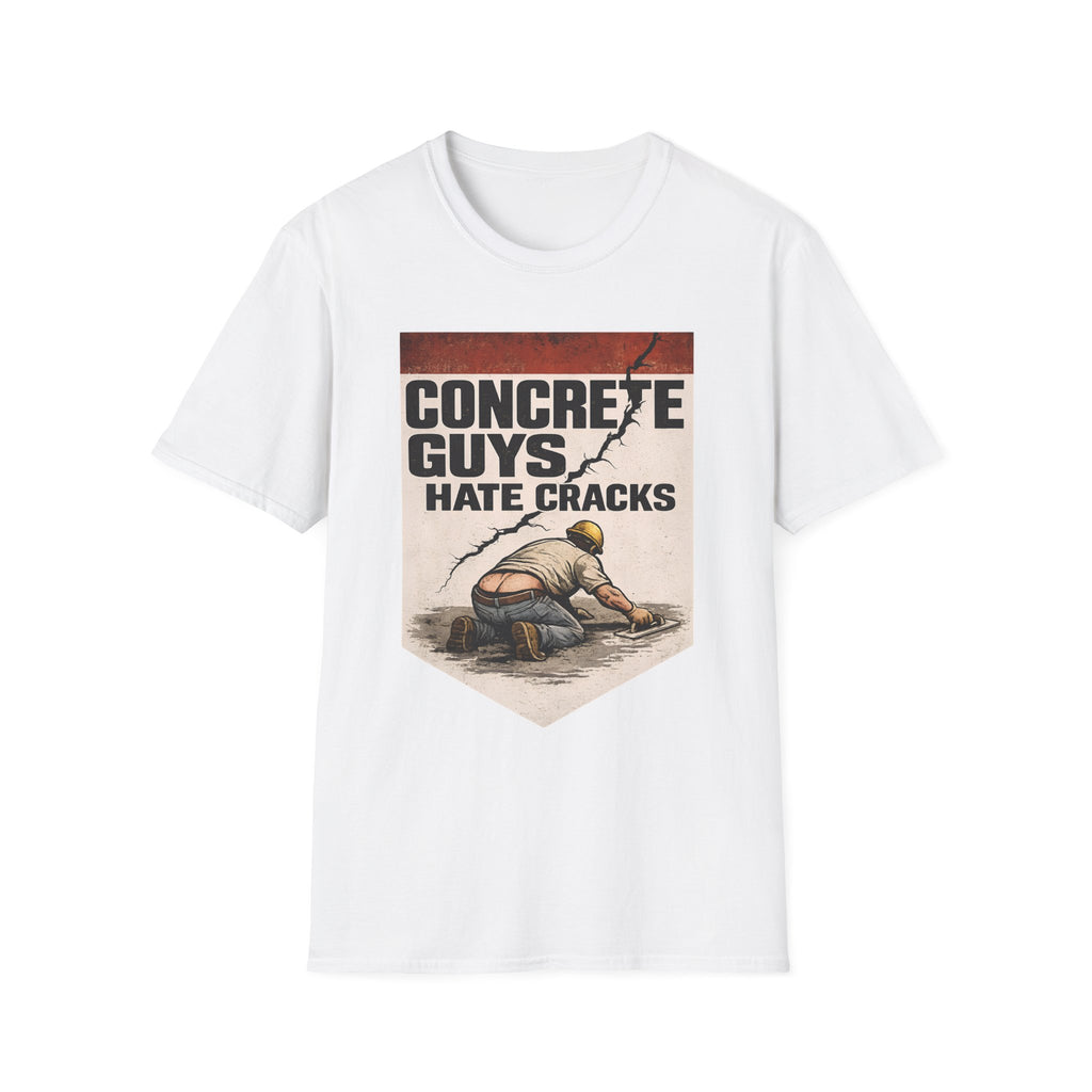 Concrete Guys Hate Cracks T-Shirt