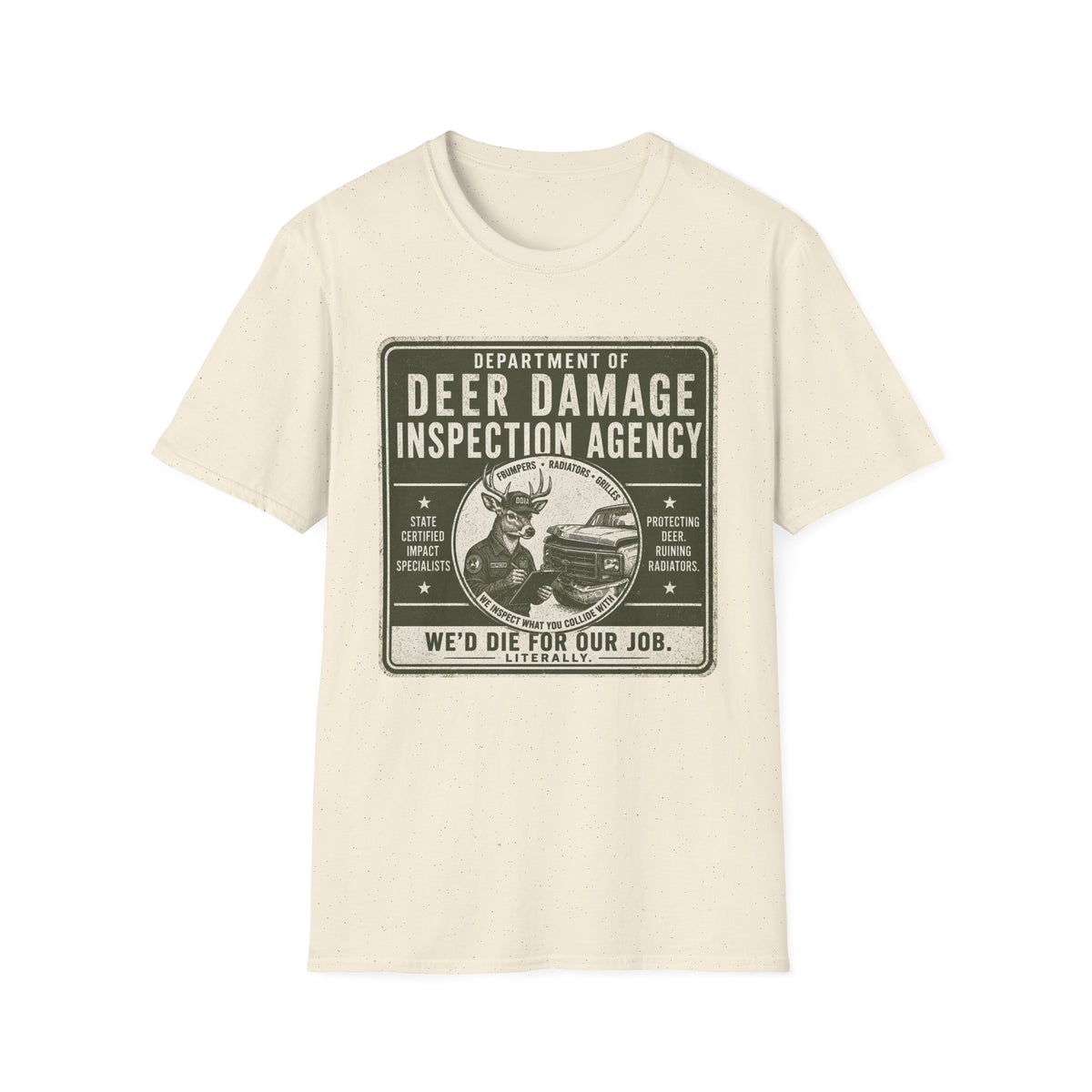 Deer Damage Inspection Agency T-Shirt