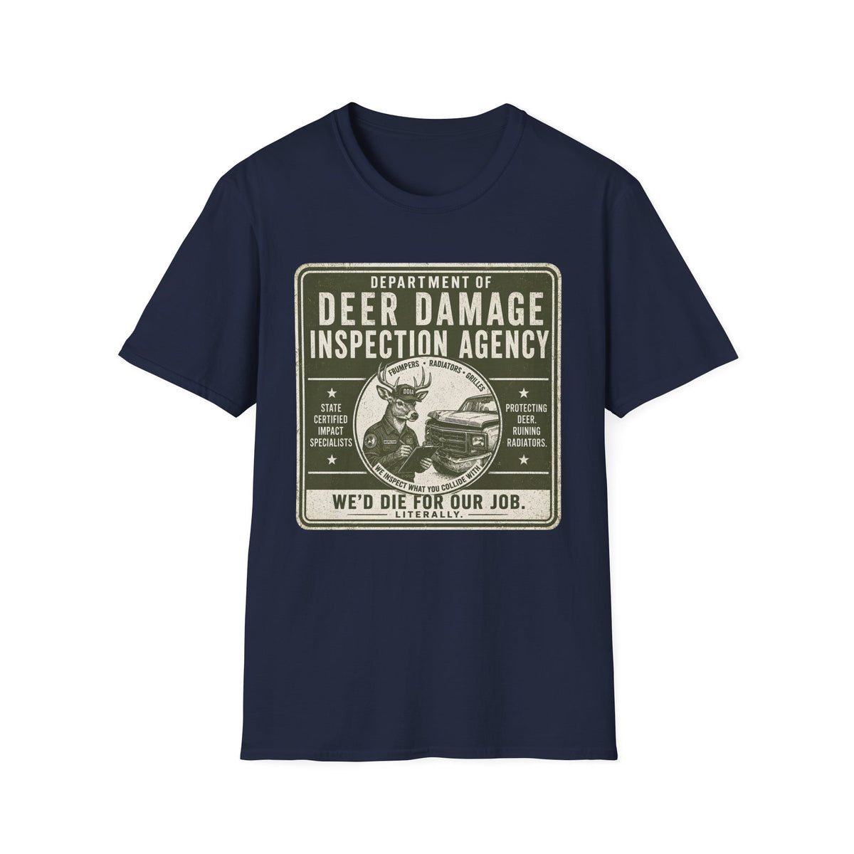 Deer Damage Inspection Agency T-Shirt
