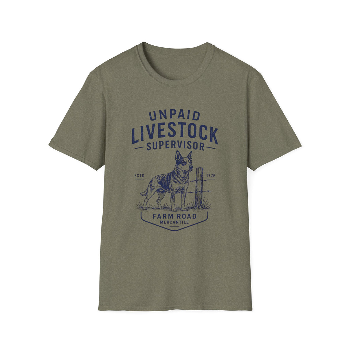 Unpaid Livestock Supervisor T-Shirt