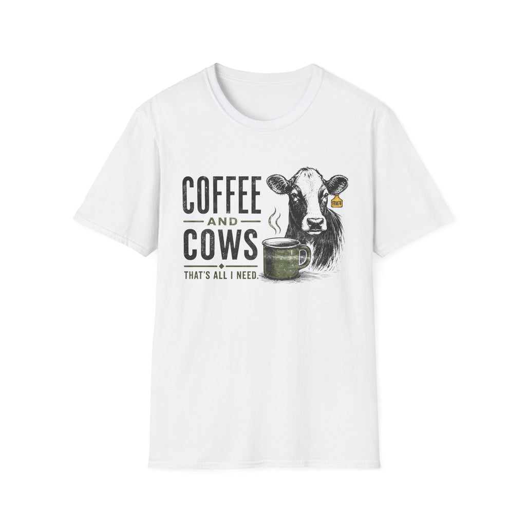 Coffee And Cows Is All I Need T-Shirt