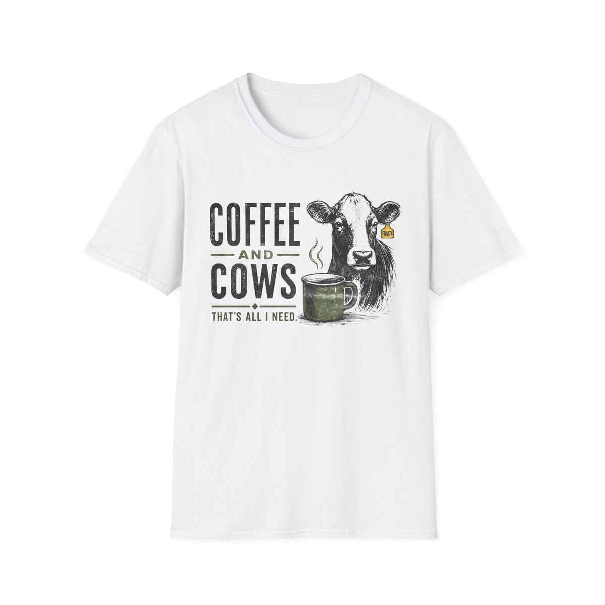 Coffee And Cows Is All I Need T-Shirt