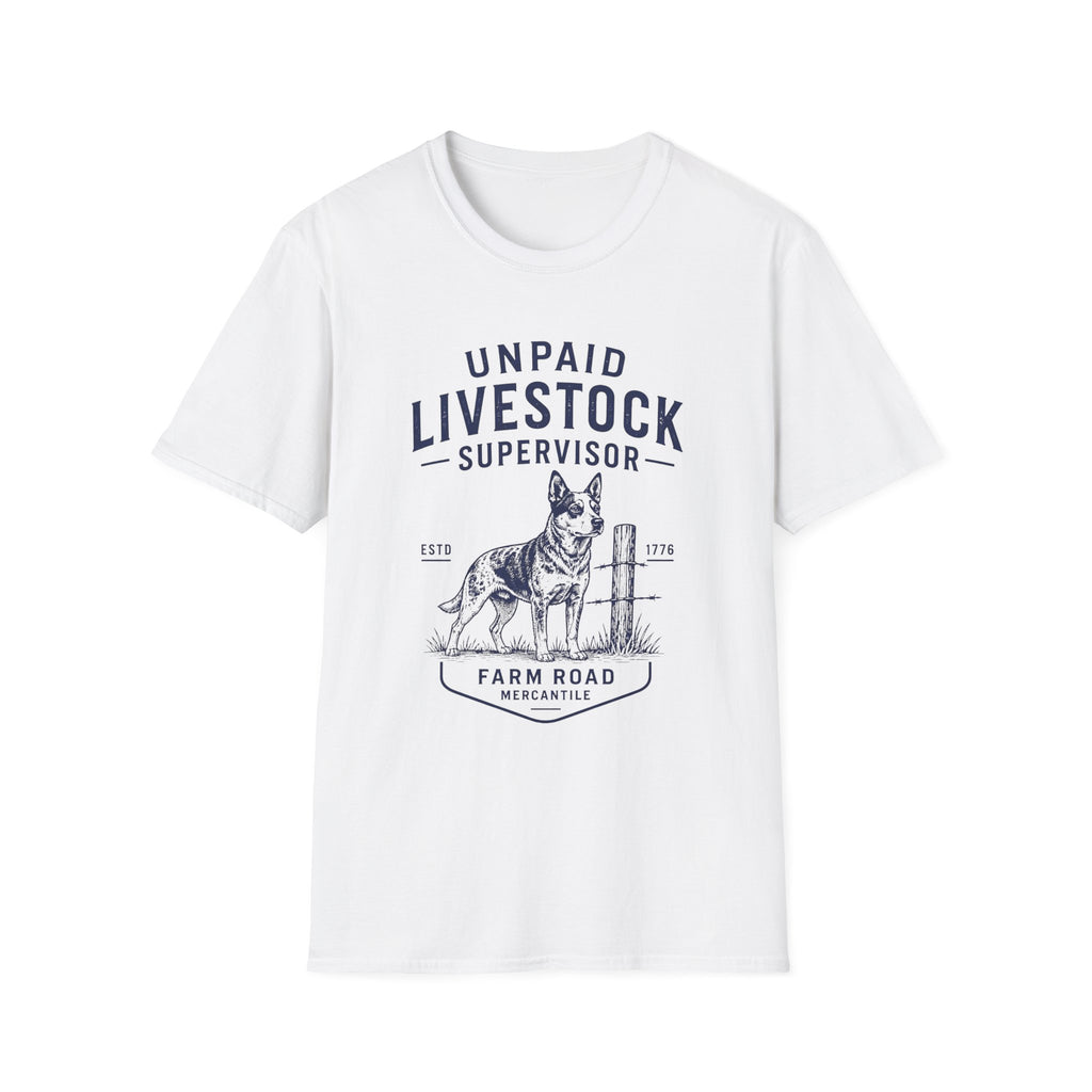 Unpaid Livestock Supervisor T-Shirt