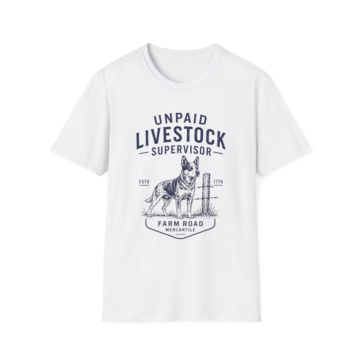 Unpaid Livestock Supervisor T-Shirt