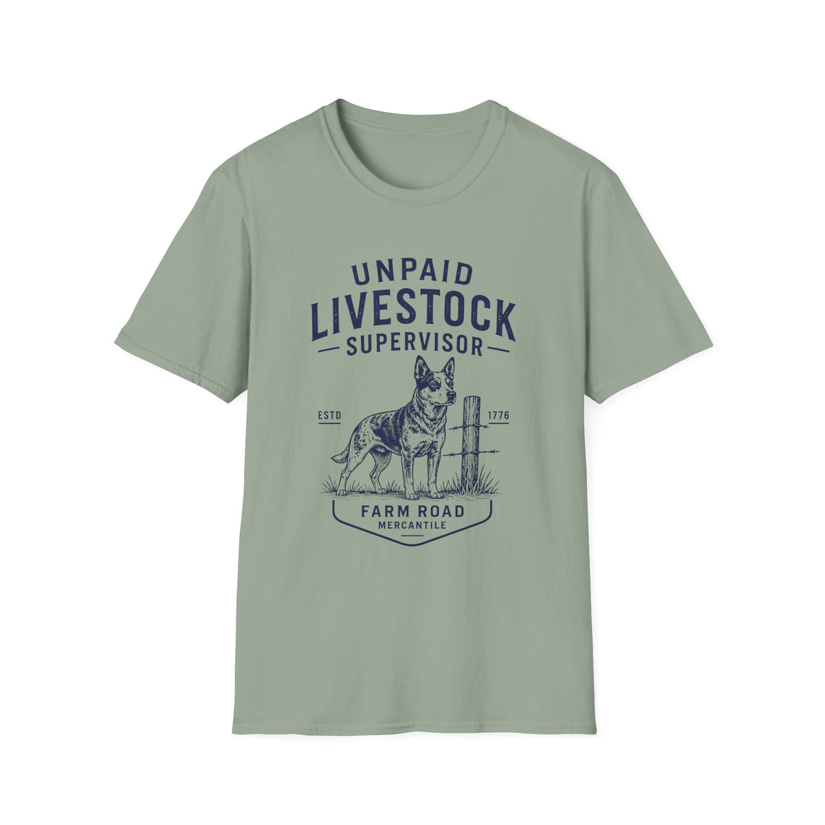Unpaid Livestock Supervisor T-Shirt