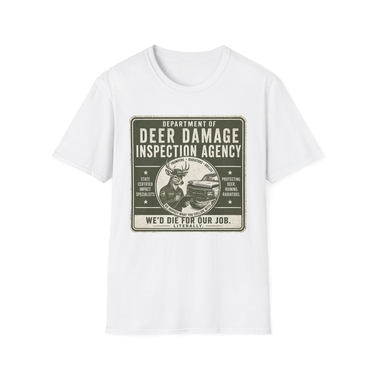 Deer Damage Inspection Agency T-Shirt