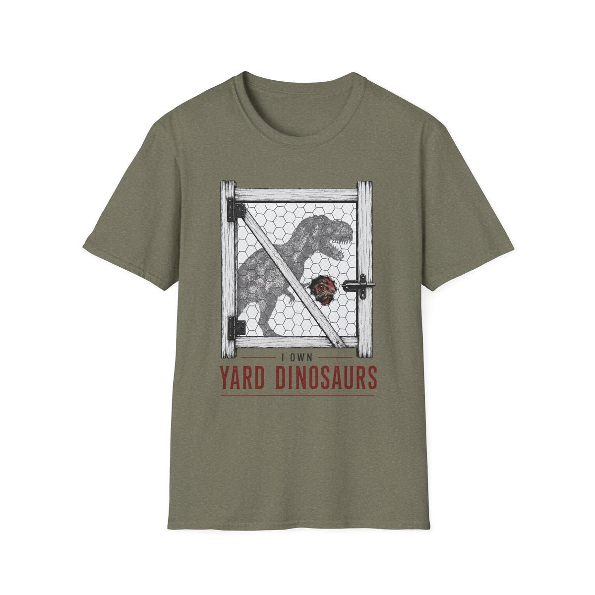I Own Yard Dinos T-Shirt