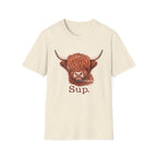 "SUP", Highland Cow T-Shirt