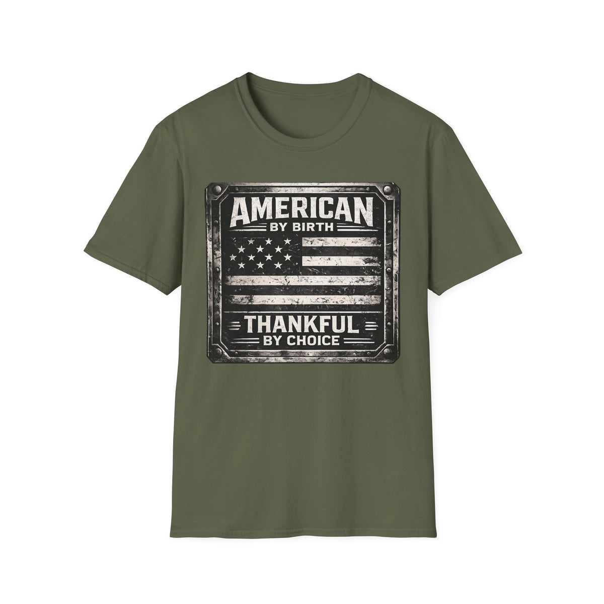 American By Birth, Thankful By Choice T-Shirt