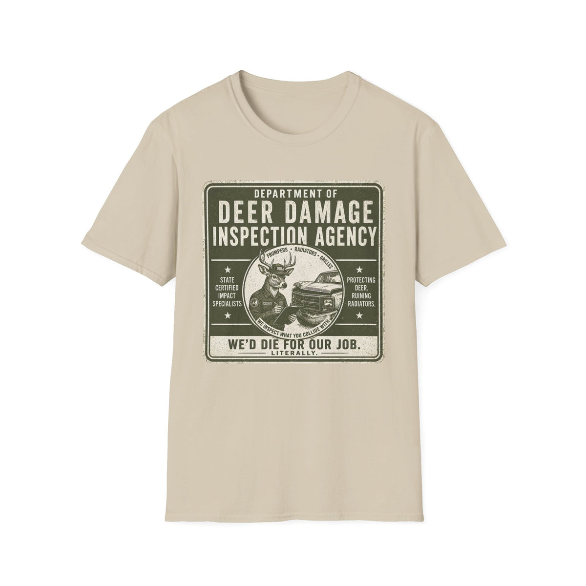 Deer Damage Inspection Agency T-Shirt