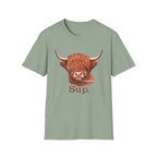 "SUP", Highland Cow T-Shirt