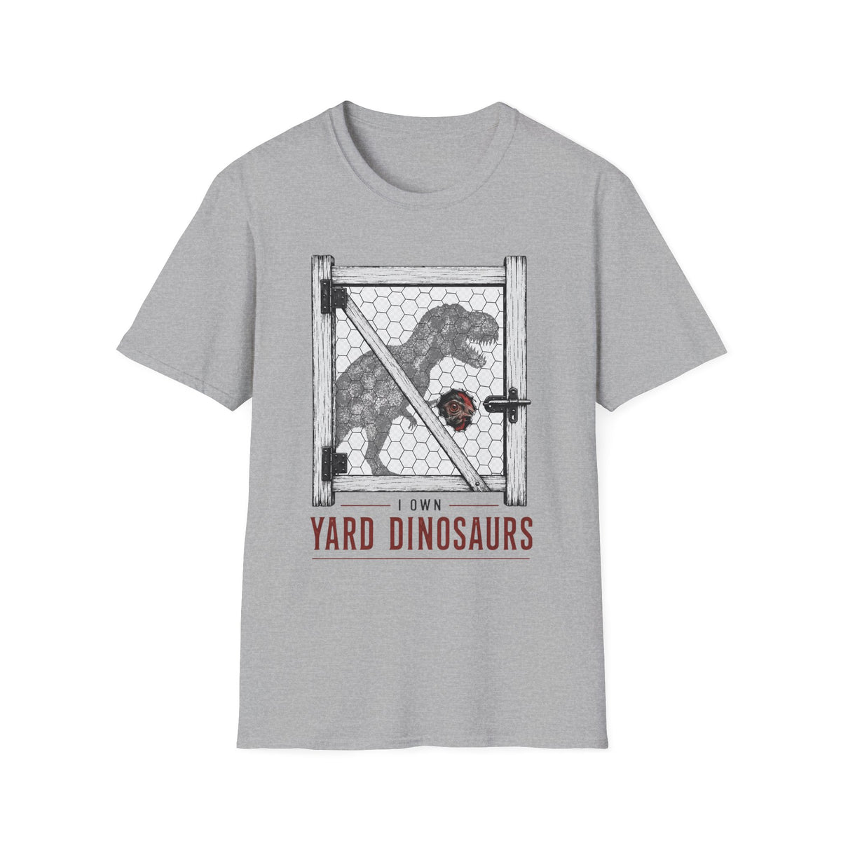 I Own Yard Dinos T-Shirt
