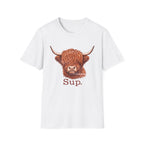 "SUP", Highland Cow T-Shirt