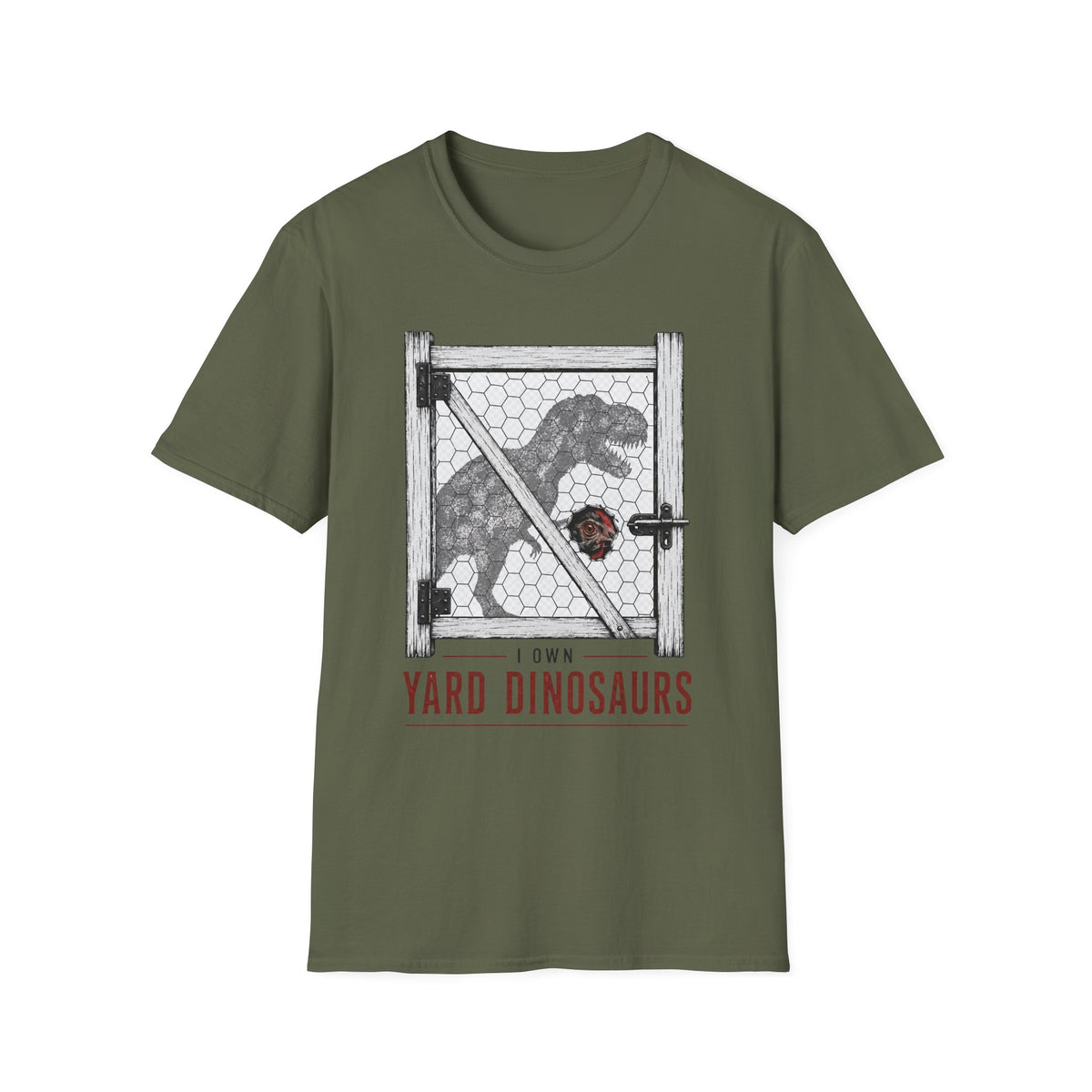 I Own Yard Dinos T-Shirt