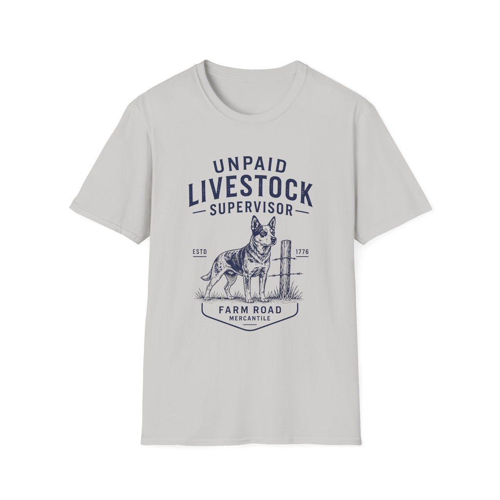 Unpaid Livestock Supervisor T-Shirt