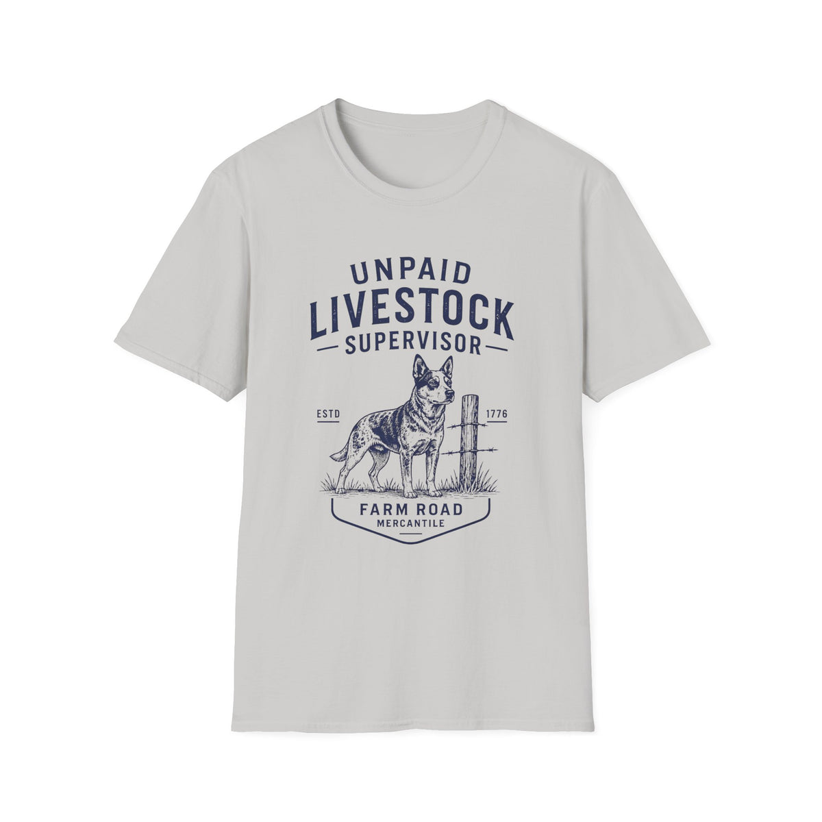 Unpaid Livestock Supervisor T-Shirt