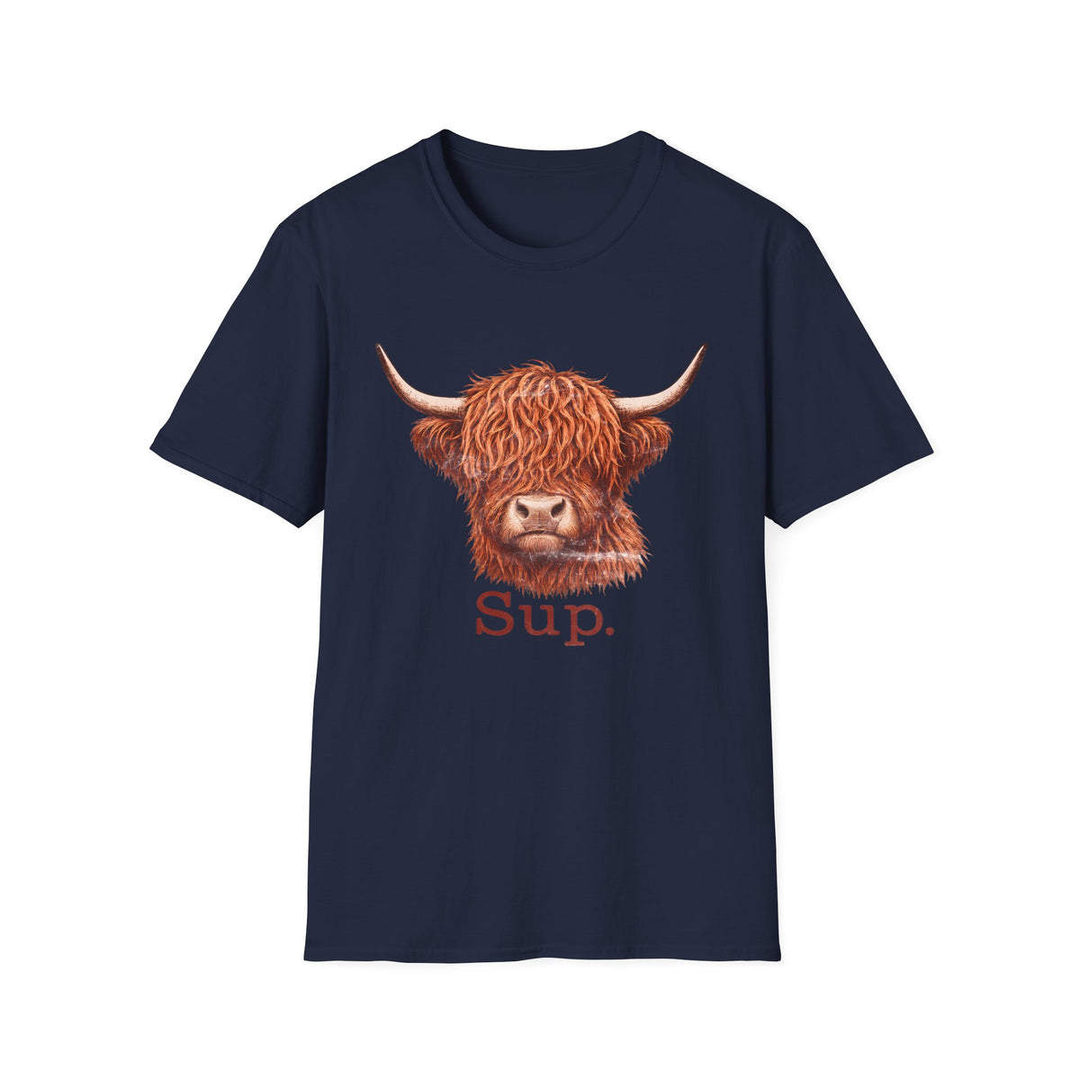 "SUP", Highland Cow T-Shirt