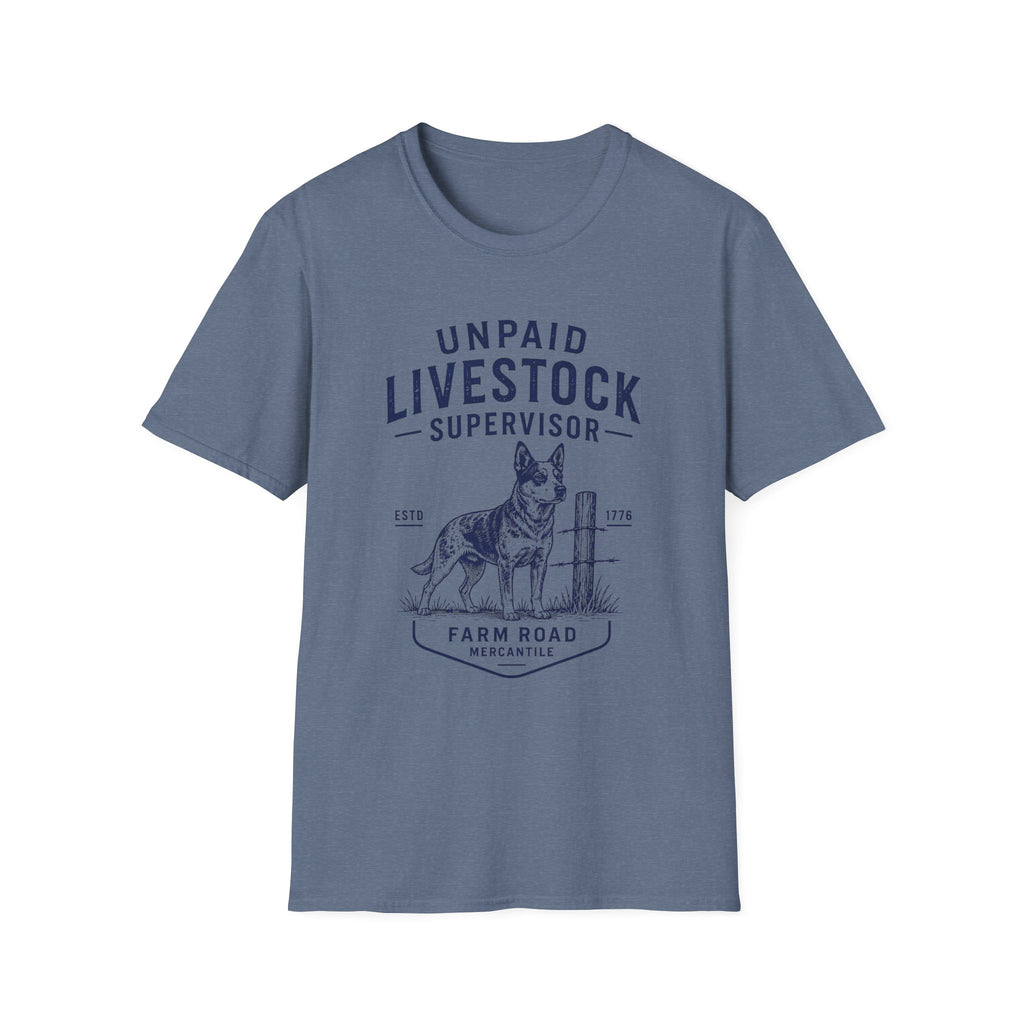 Unpaid Livestock Supervisor T-Shirt
