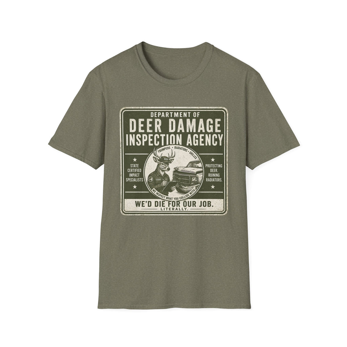 Deer Damage Inspection Agency T-Shirt
