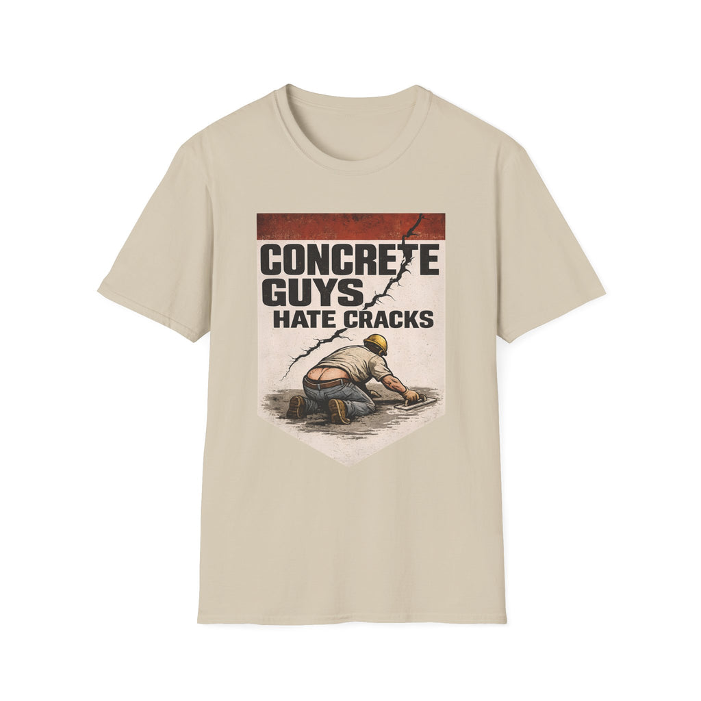 Concrete Guys Hate Cracks T-Shirt