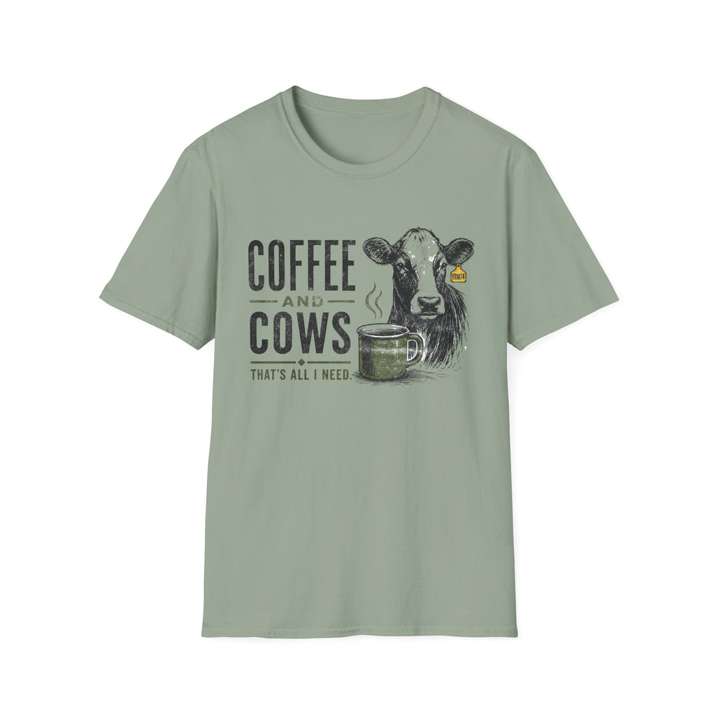 Coffee And Cows Is All I Need T-Shirt