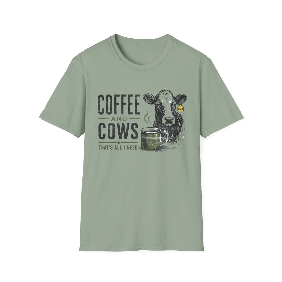 Coffee And Cows Is All I Need T-Shirt