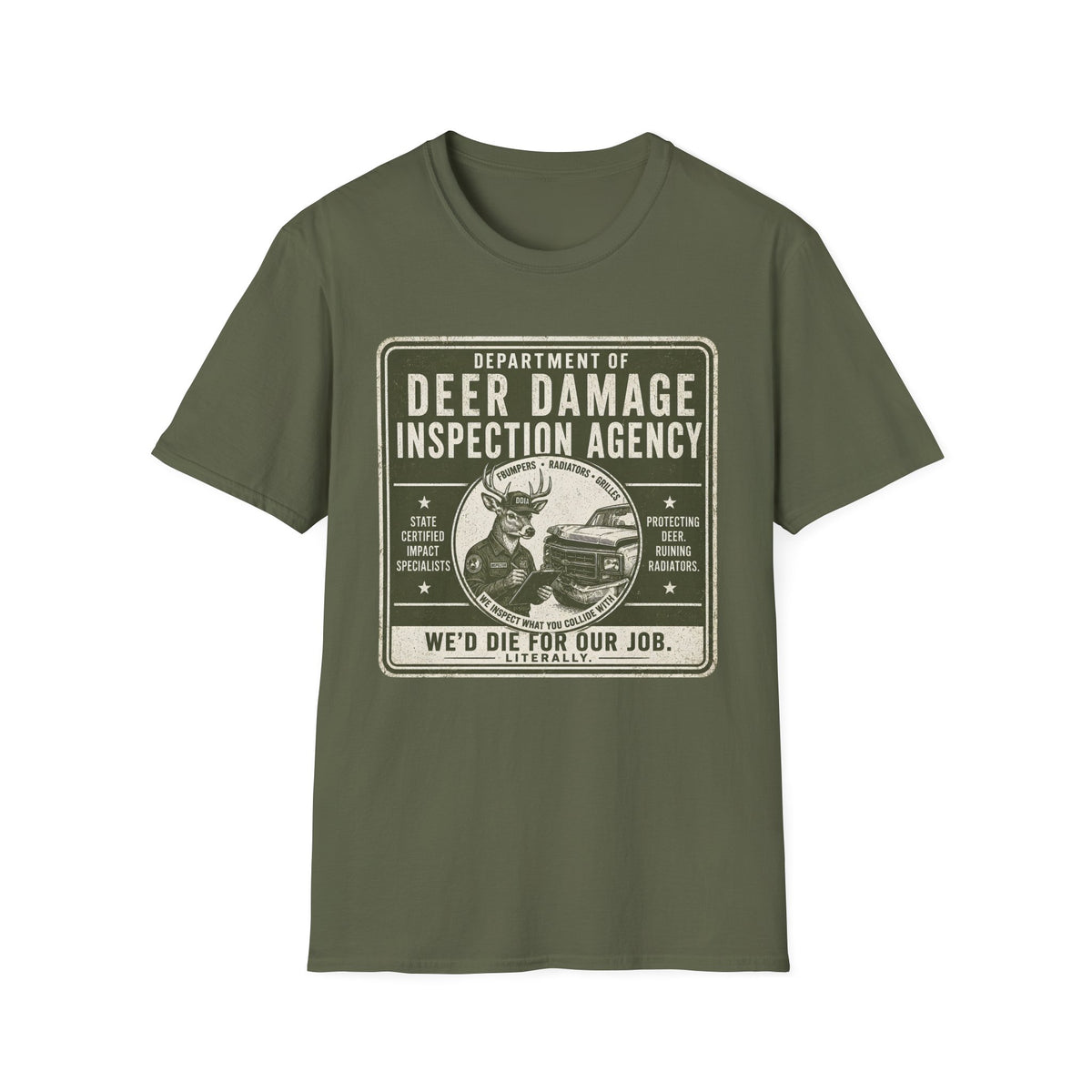 Deer Damage Inspection Agency T-Shirt