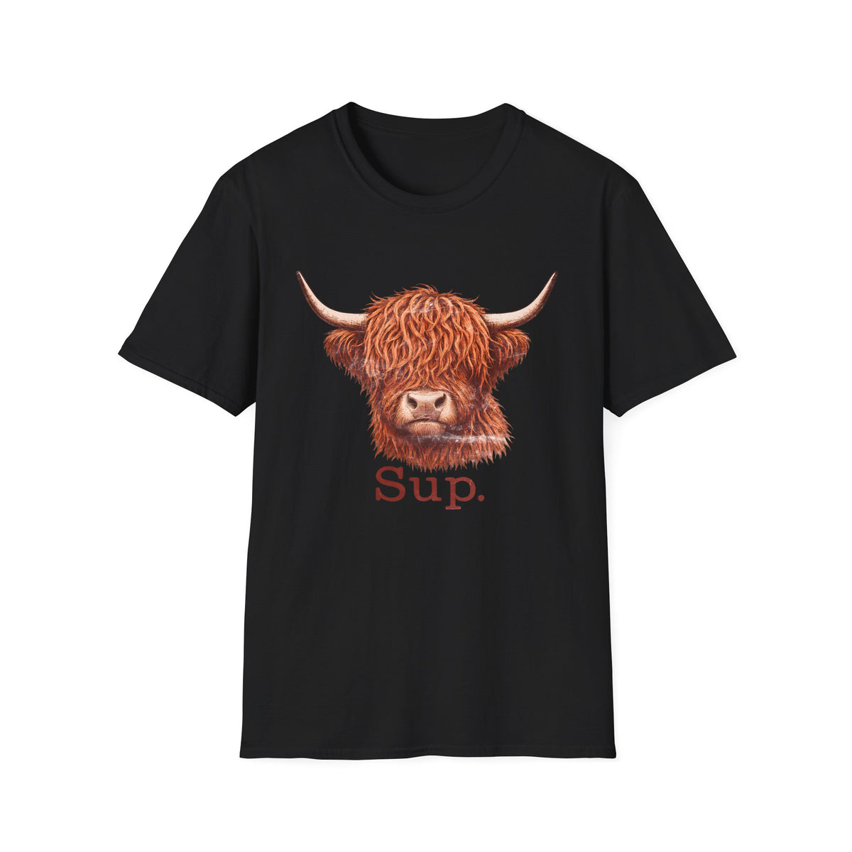"SUP", Highland Cow T-Shirt